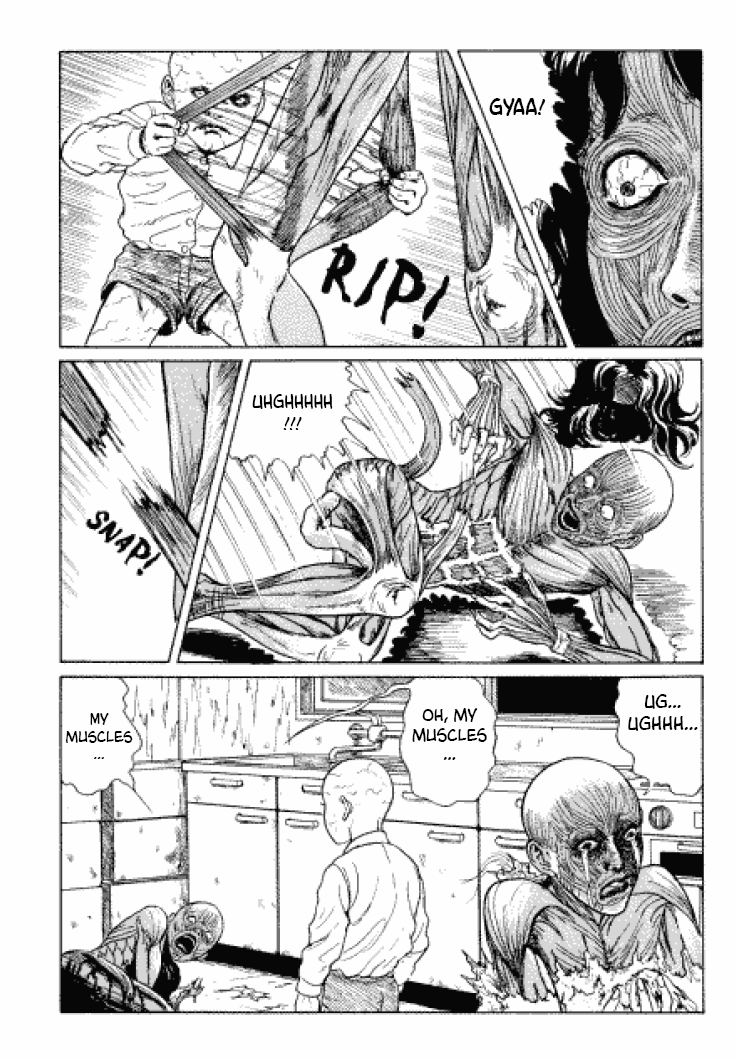 Itou Junji Kyoufu Manga Collection Chapter 3.6 page 59 - Vol.3 Chapter 6: Flesh-Colored Horror