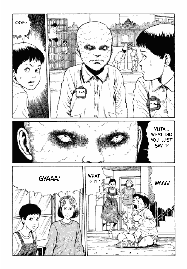 Itou Junji Kyoufu Manga Collection Chapter 3.6 page 7 - Vol.3 Chapter 6: Flesh-Colored Horror