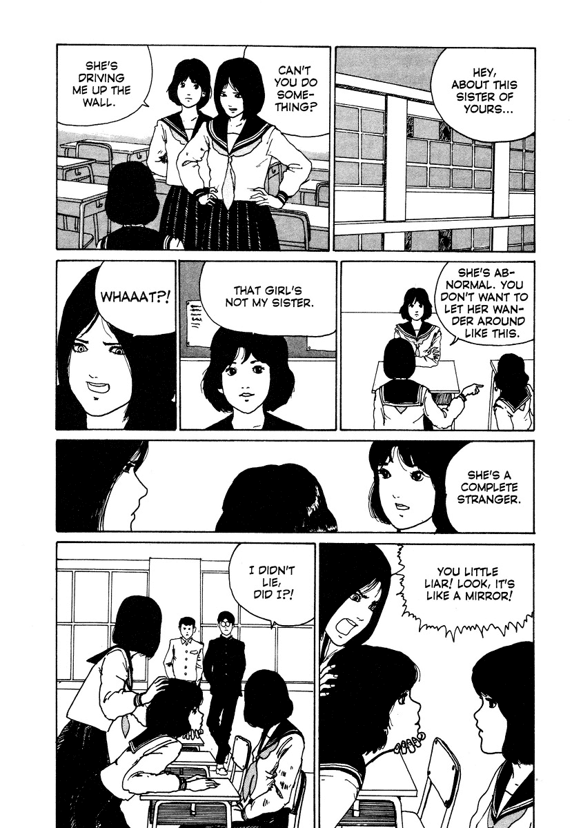 Itou Junji Kyoufu Manga Collection Chapter 4.1 page 12 - Vol.4 Chapter 1: The Face Burglar