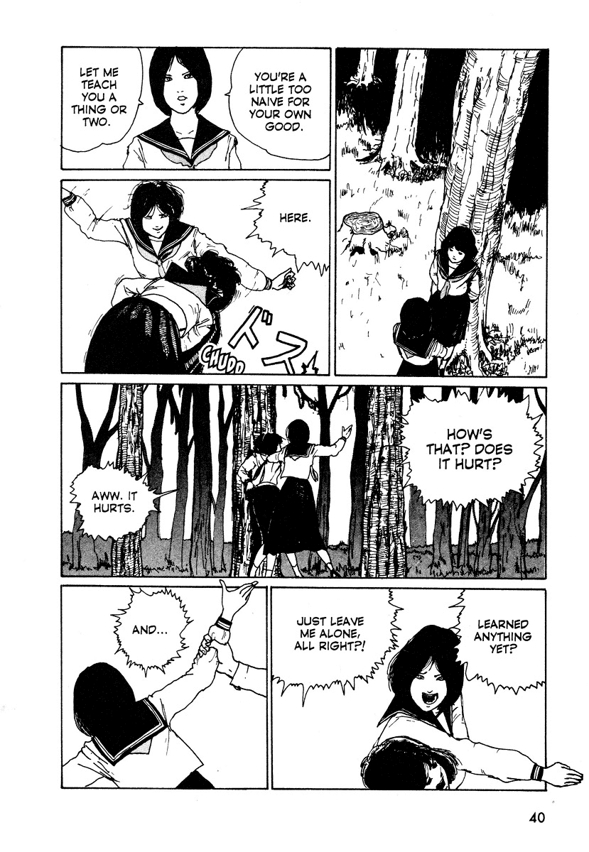 Itou Junji Kyoufu Manga Collection Chapter 4.1 page 14 - Vol.4 Chapter 1: The Face Burglar