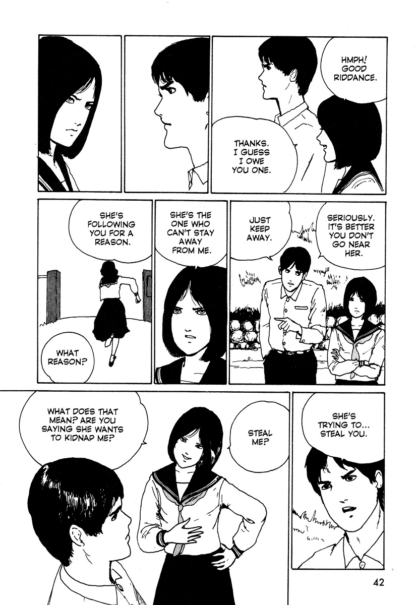 Itou Junji Kyoufu Manga Collection Chapter 4.1 page 16 - Vol.4 Chapter 1: The Face Burglar
