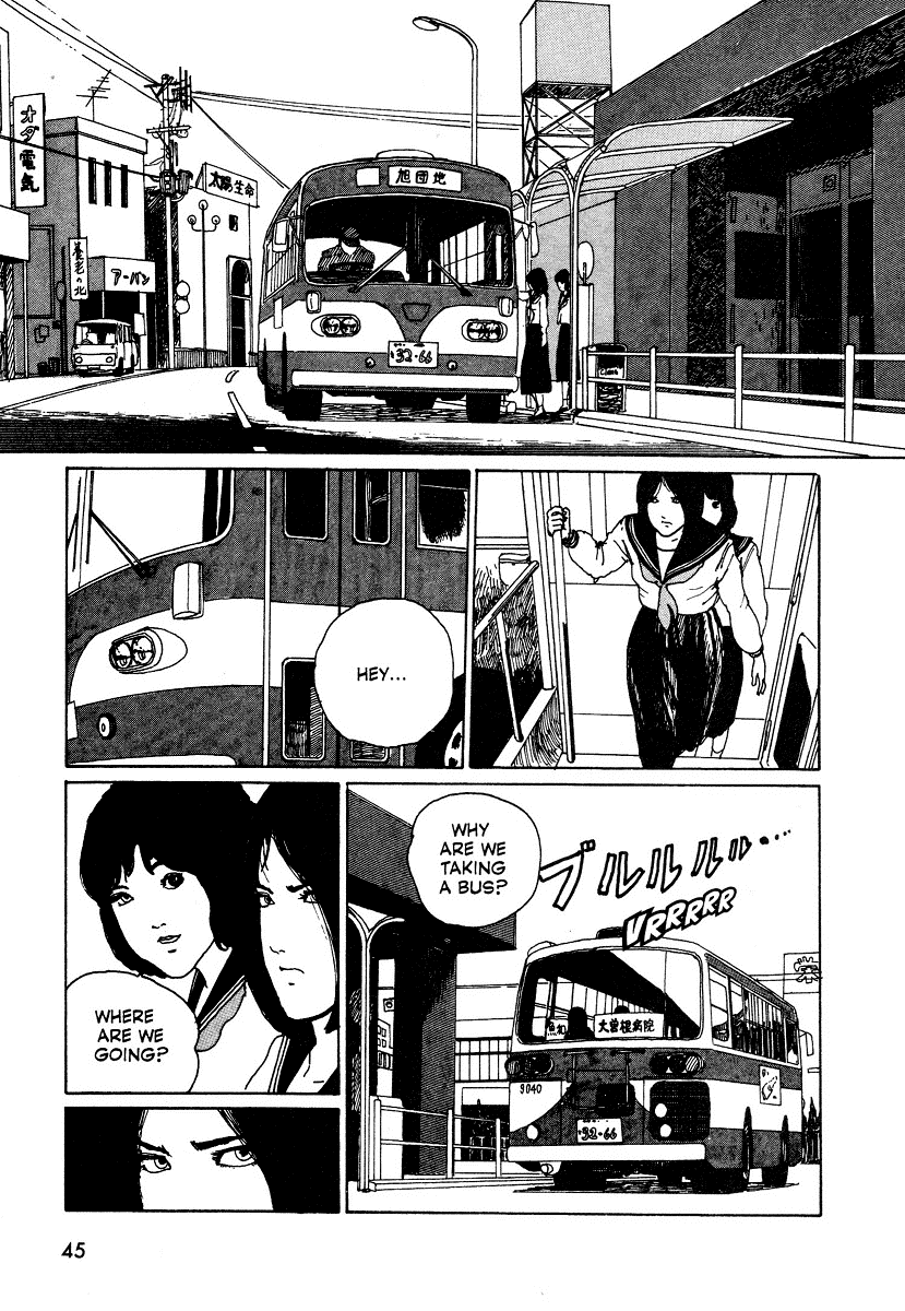 Itou Junji Kyoufu Manga Collection Chapter 4.1 page 19 - Vol.4 Chapter 1: The Face Burglar