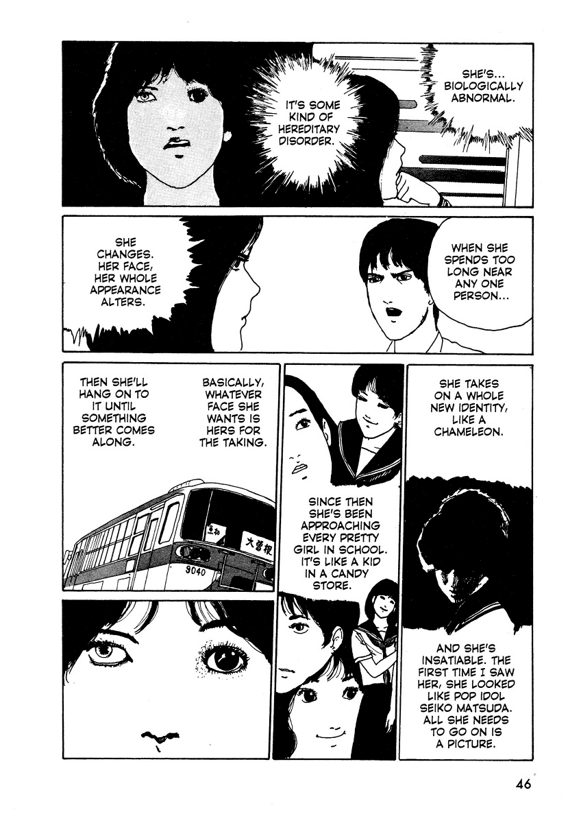 Itou Junji Kyoufu Manga Collection Chapter 4.1 page 20 - Vol.4 Chapter 1: The Face Burglar