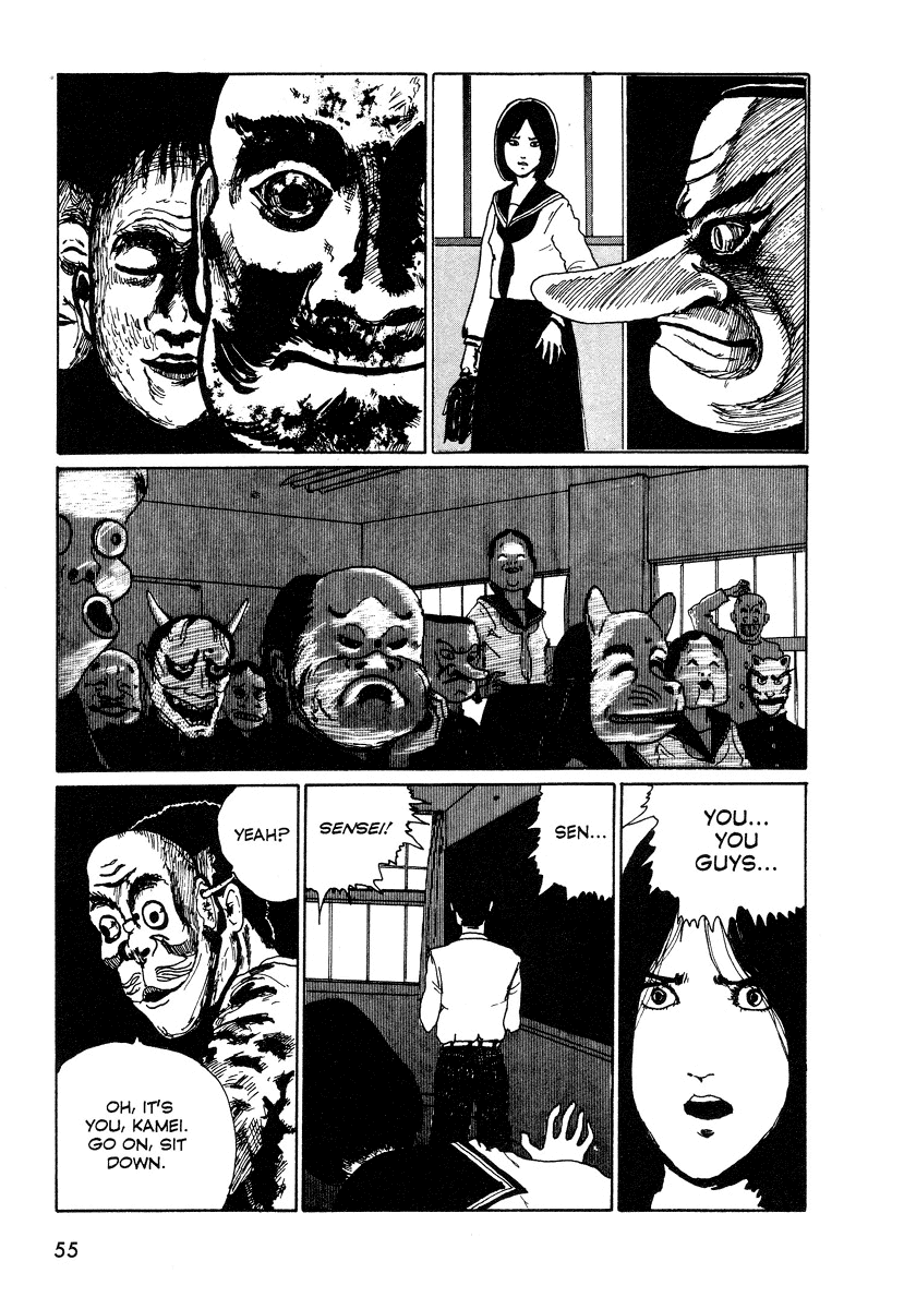 Itou Junji Kyoufu Manga Collection Chapter 4.1 page 29 - Vol.4 Chapter 1: The Face Burglar