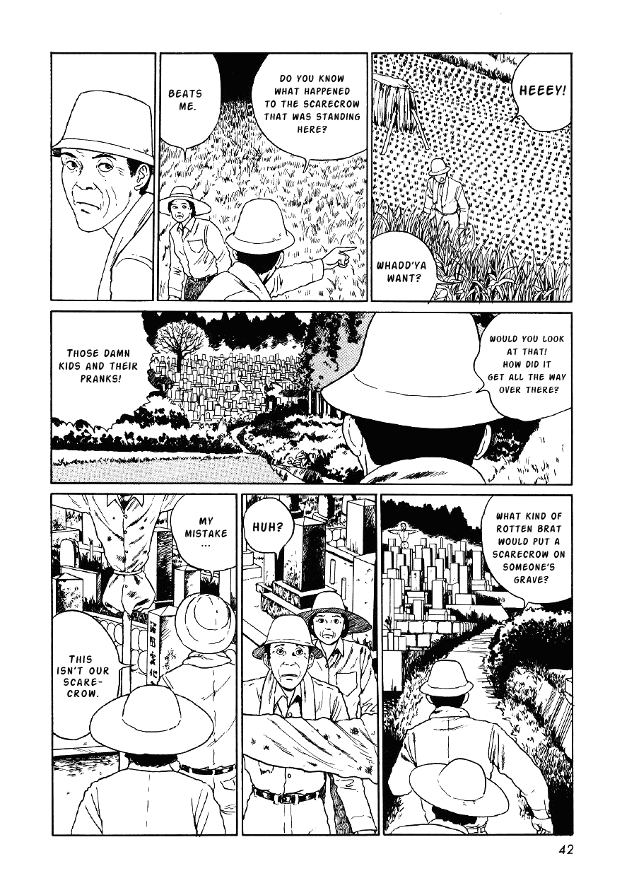 Itou Junji Kyoufu Manga Collection Chapter 4.2 page 14 - Vol.4 Chapter 2: Scarecrows
