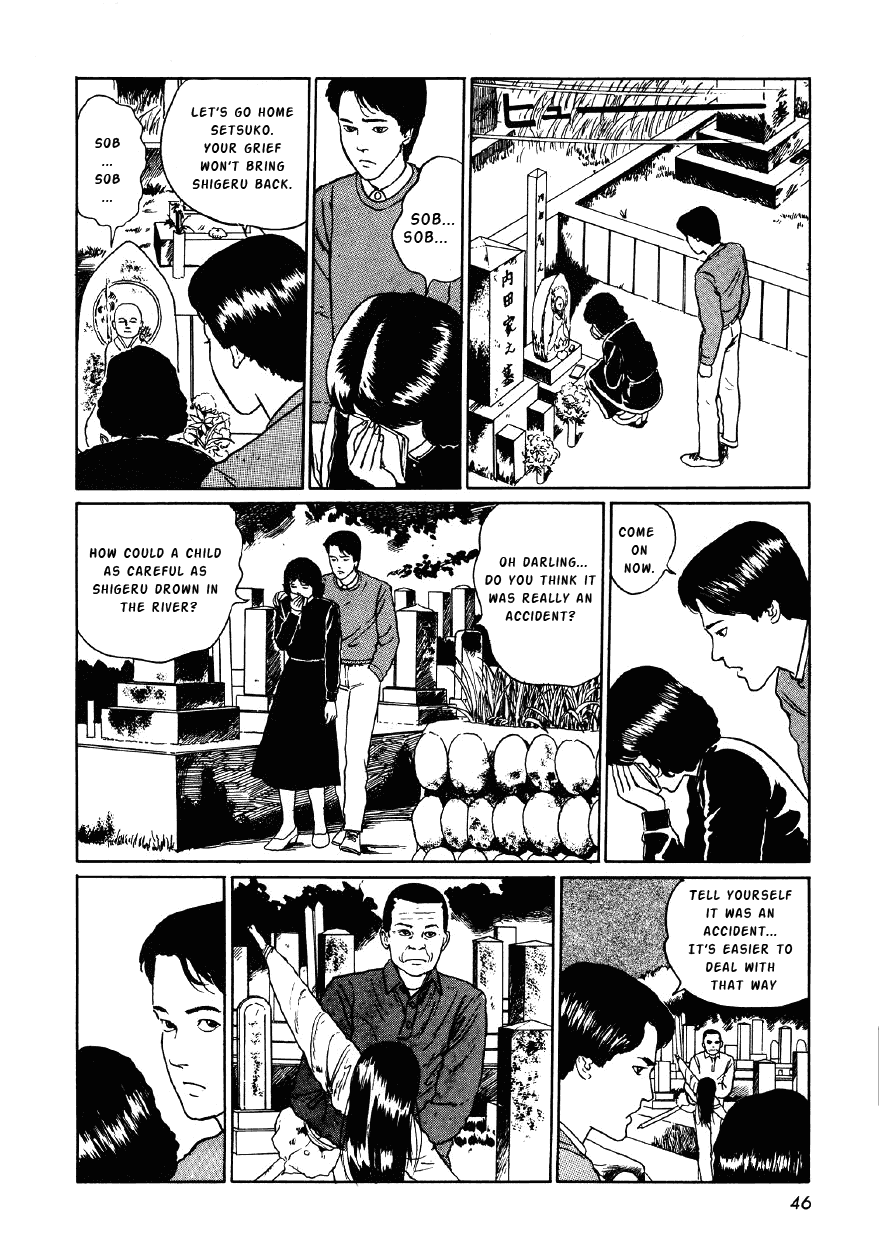 Itou Junji Kyoufu Manga Collection Chapter 4.2 page 18 - Vol.4 Chapter 2: Scarecrows