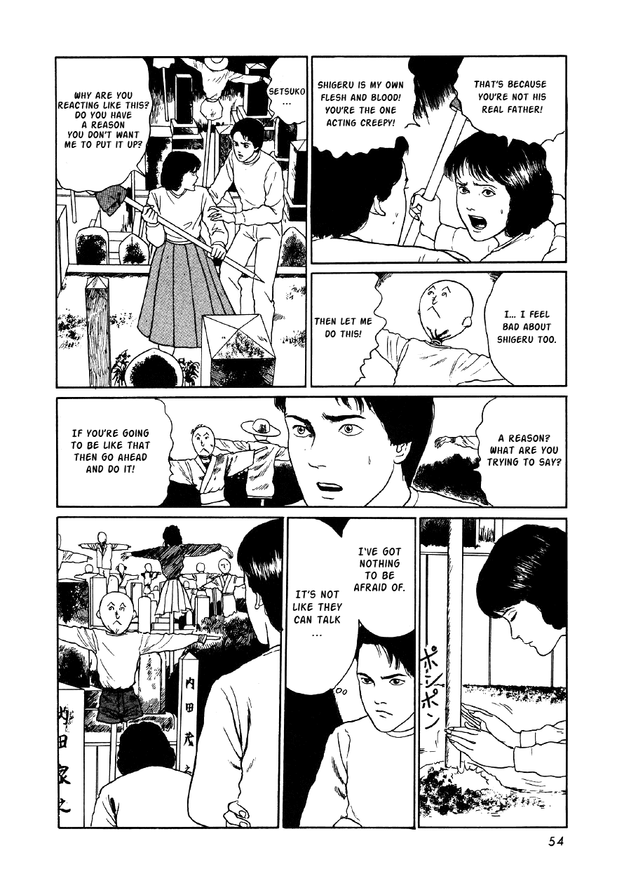 Itou Junji Kyoufu Manga Collection Chapter 4.2 page 26 - Vol.4 Chapter 2: Scarecrows