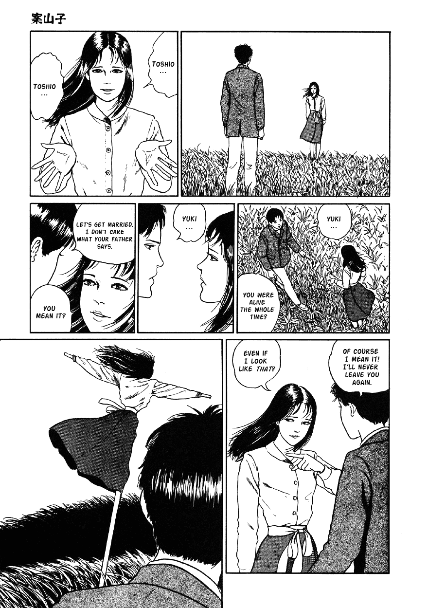 Itou Junji Kyoufu Manga Collection Chapter 4.2 page 27 - Vol.4 Chapter 2: Scarecrows