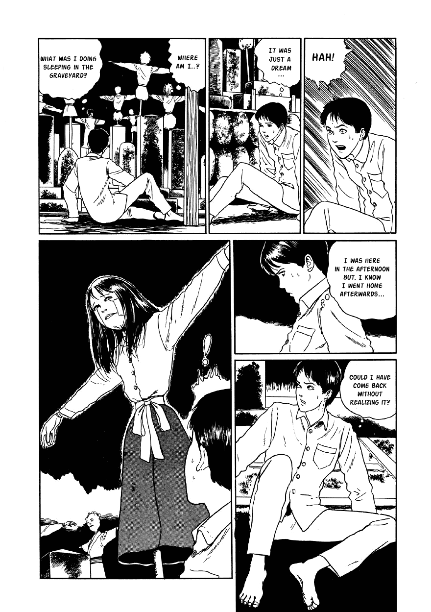 Itou Junji Kyoufu Manga Collection Chapter 4.2 page 28 - Vol.4 Chapter 2: Scarecrows