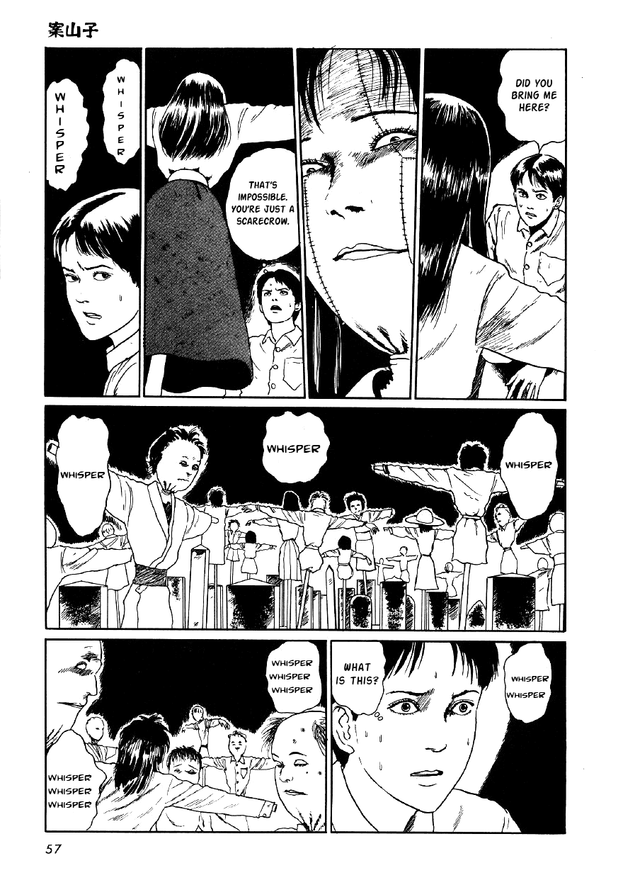 Itou Junji Kyoufu Manga Collection Chapter 4.2 page 29 - Vol.4 Chapter 2: Scarecrows