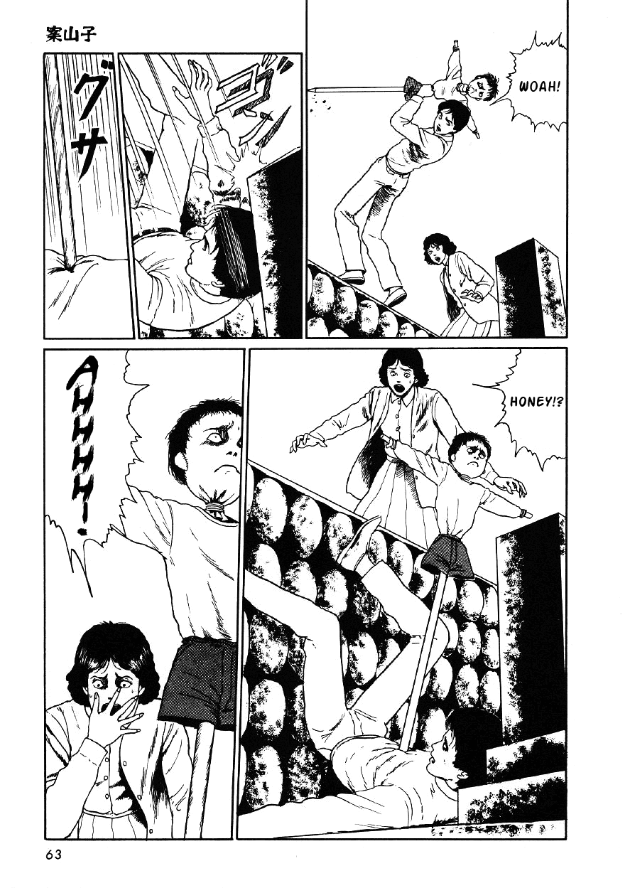 Itou Junji Kyoufu Manga Collection Chapter 4.2 page 35 - Vol.4 Chapter 2: Scarecrows