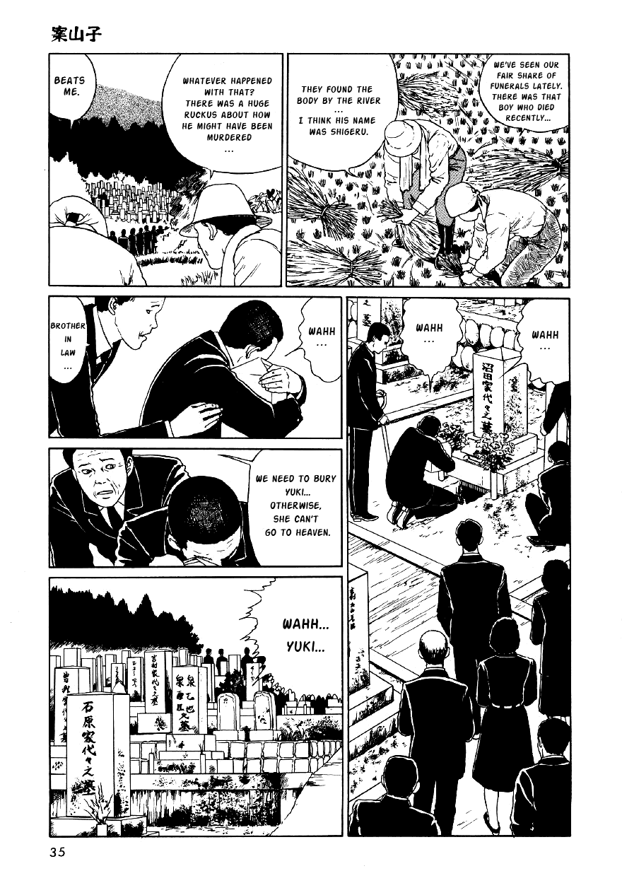Itou Junji Kyoufu Manga Collection Chapter 4.2 page 7 - Vol.4 Chapter 2: Scarecrows