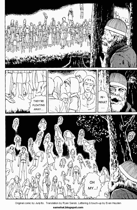 Itou Junji Kyoufu Manga Collection Chapter 4.3 page 24 - Vol.4 Chapter 3: Falling