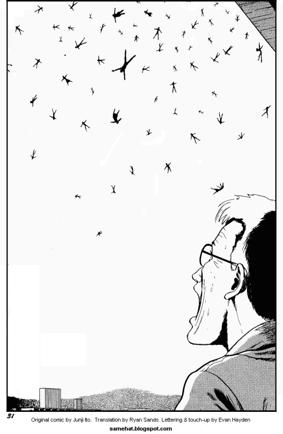 Itou Junji Kyoufu Manga Collection Chapter 4.3 page 31 - Vol.4 Chapter 3: Falling
