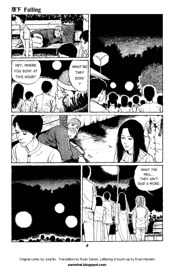 Itou Junji Kyoufu Manga Collection Chapter 4.3 page 6 - Vol.4 Chapter 3: Falling