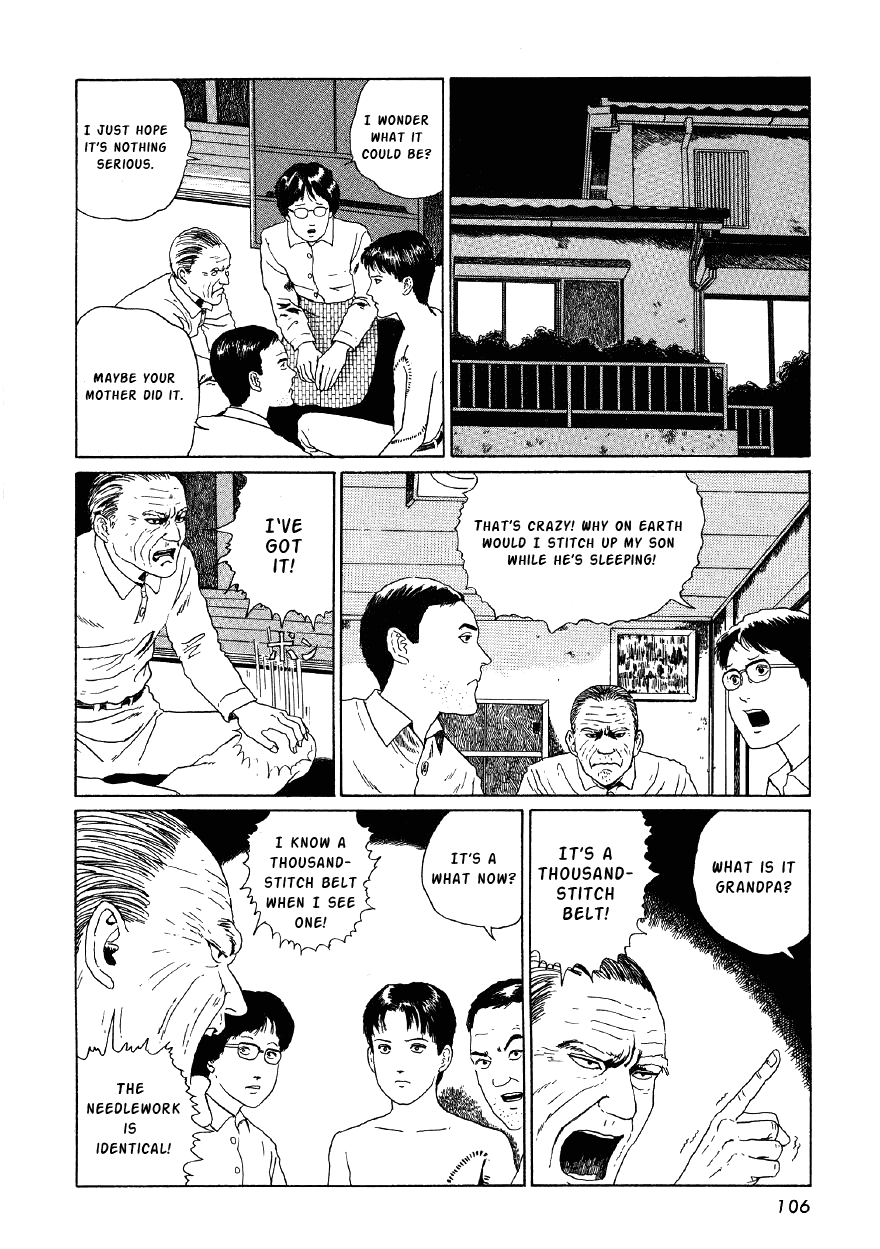 Itou Junji Kyoufu Manga Collection Chapter 4.4 page 10 - Vol.4 Chapter 4: Red String
