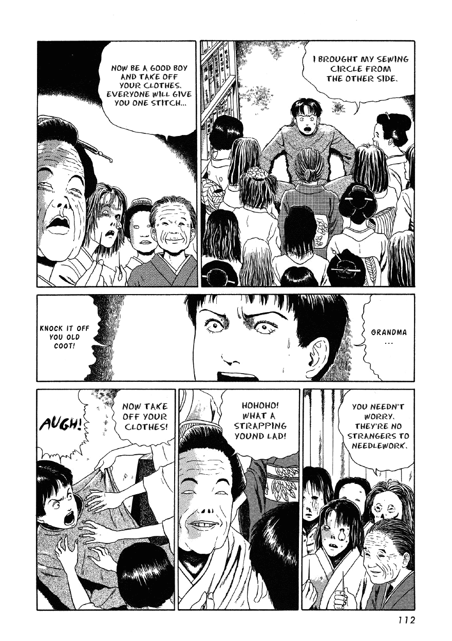 Itou Junji Kyoufu Manga Collection Chapter 4.4 page 16 - Vol.4 Chapter 4: Red String