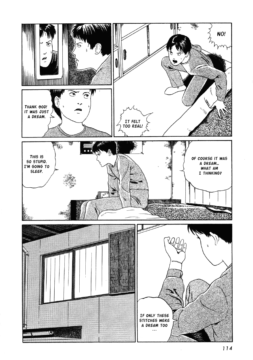 Itou Junji Kyoufu Manga Collection Chapter 4.4 page 18 - Vol.4 Chapter 4: Red String