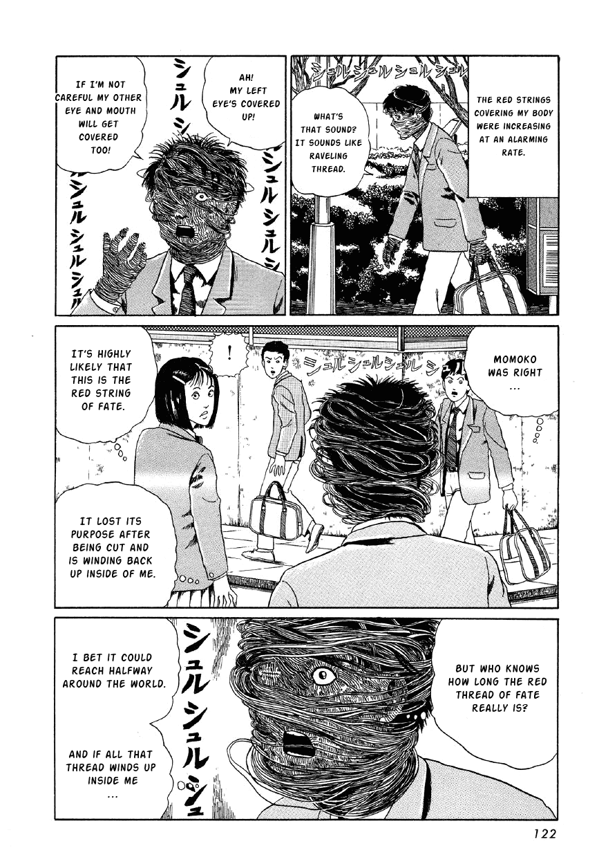 Itou Junji Kyoufu Manga Collection Chapter 4.4 page 26 - Vol.4 Chapter 4: Red String