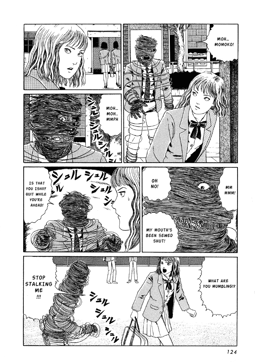 Itou Junji Kyoufu Manga Collection Chapter 4.4 page 28 - Vol.4 Chapter 4: Red String