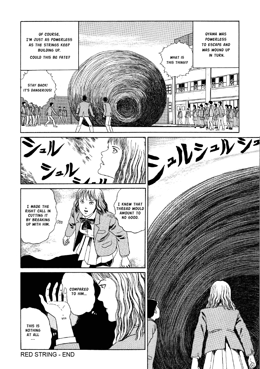 Itou Junji Kyoufu Manga Collection Chapter 4.4 page 32 - Vol.4 Chapter 4: Red String
