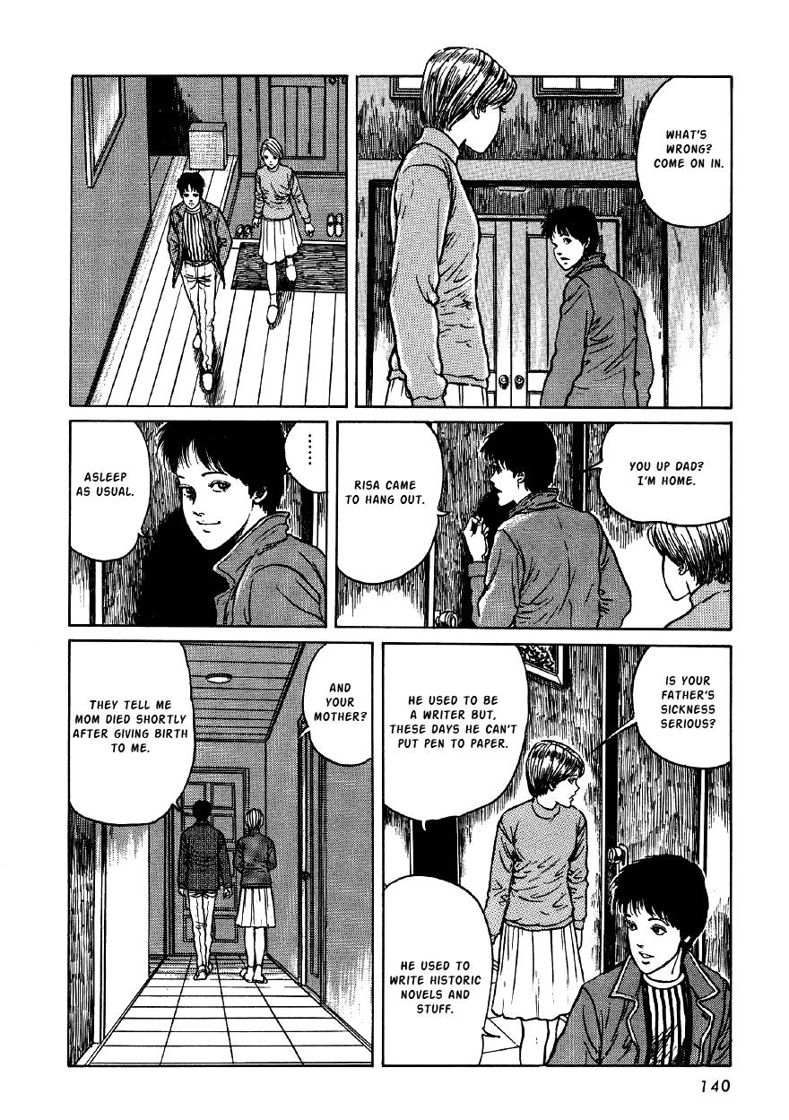 Itou Junji Kyoufu Manga Collection Chapter 4.5 page 12 - Vol.4 Chapter 5: My Dear Ancestors