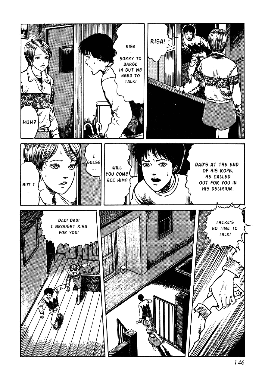 Itou Junji Kyoufu Manga Collection Chapter 4.5 page 18 - Vol.4 Chapter 5: My Dear Ancestors