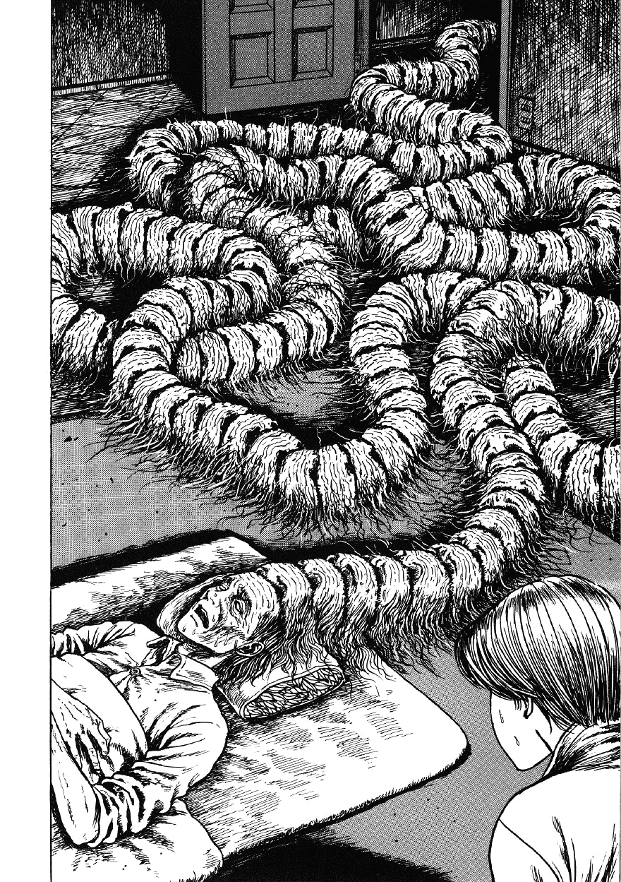 Itou Junji Kyoufu Manga Collection Chapter 4.5 page 20 - Vol.4 Chapter 5: My Dear Ancestors