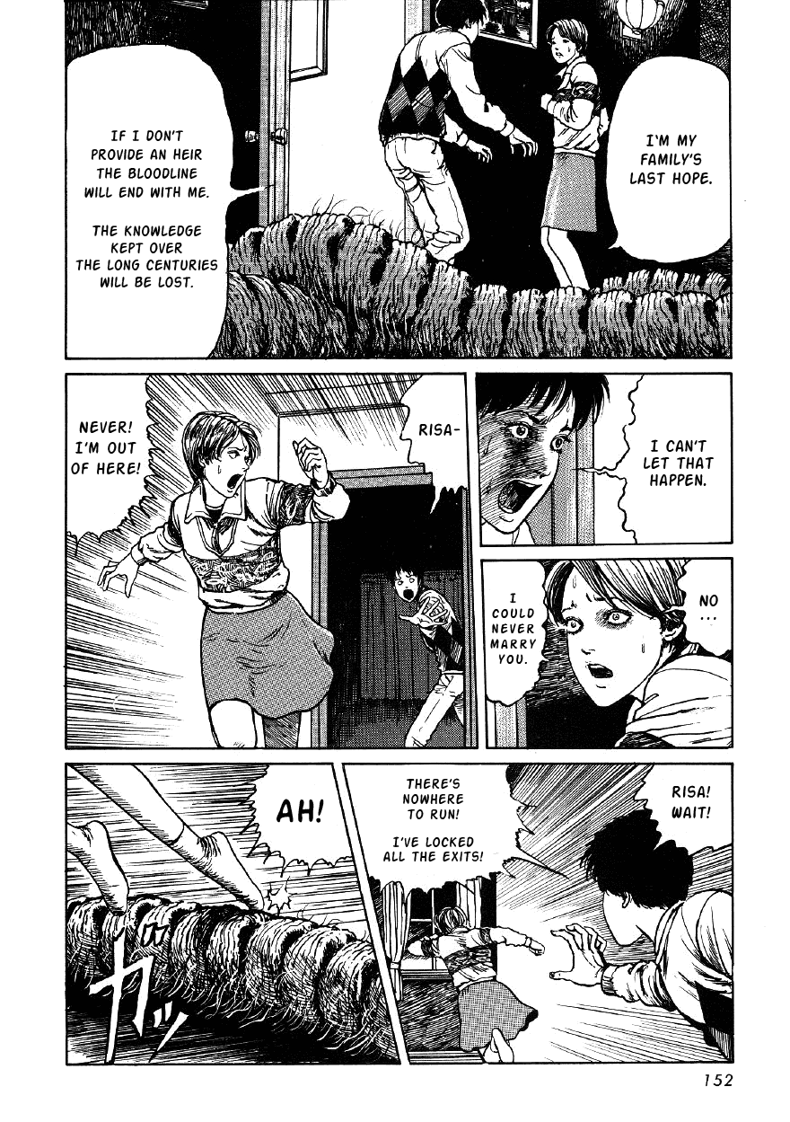Itou Junji Kyoufu Manga Collection Chapter 4.5 page 24 - Vol.4 Chapter 5: My Dear Ancestors