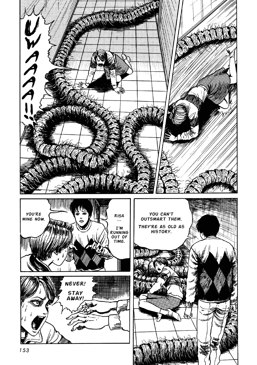 Itou Junji Kyoufu Manga Collection Chapter 4.5 page 25 - Vol.4 Chapter 5: My Dear Ancestors