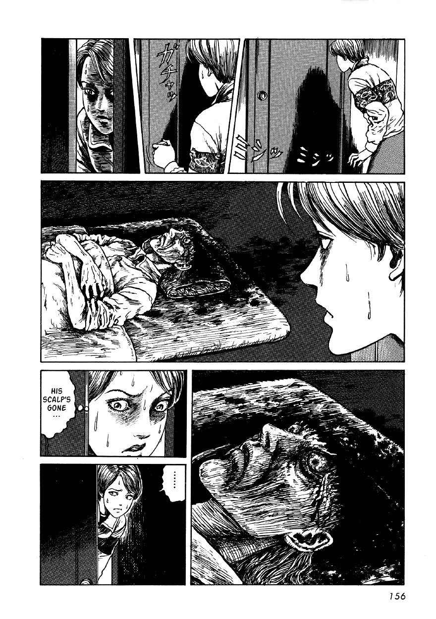 Itou Junji Kyoufu Manga Collection Chapter 4.5 page 28 - Vol.4 Chapter 5: My Dear Ancestors