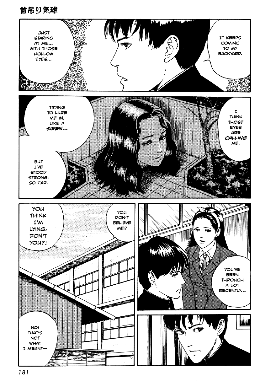Itou Junji Kyoufu Manga Collection Chapter 4.6 page 20 - Vol.4 Chapter 6: Hanging Balloons