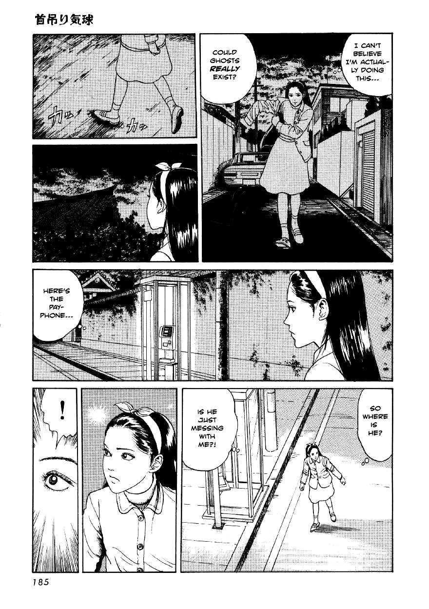 Itou Junji Kyoufu Manga Collection Chapter 4.6 page 24 - Vol.4 Chapter 6: Hanging Balloons