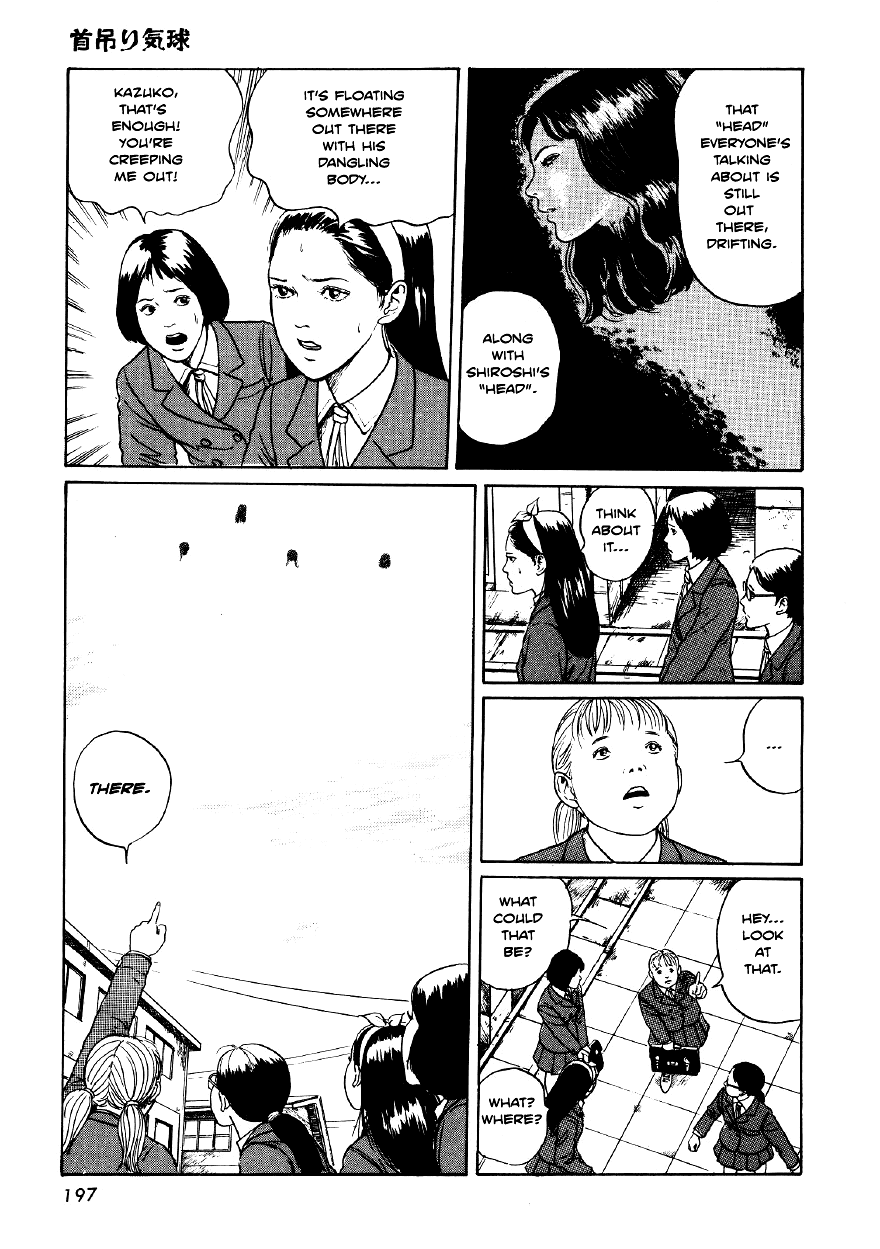 Itou Junji Kyoufu Manga Collection Chapter 4.6 page 36 - Vol.4 Chapter 6: Hanging Balloons