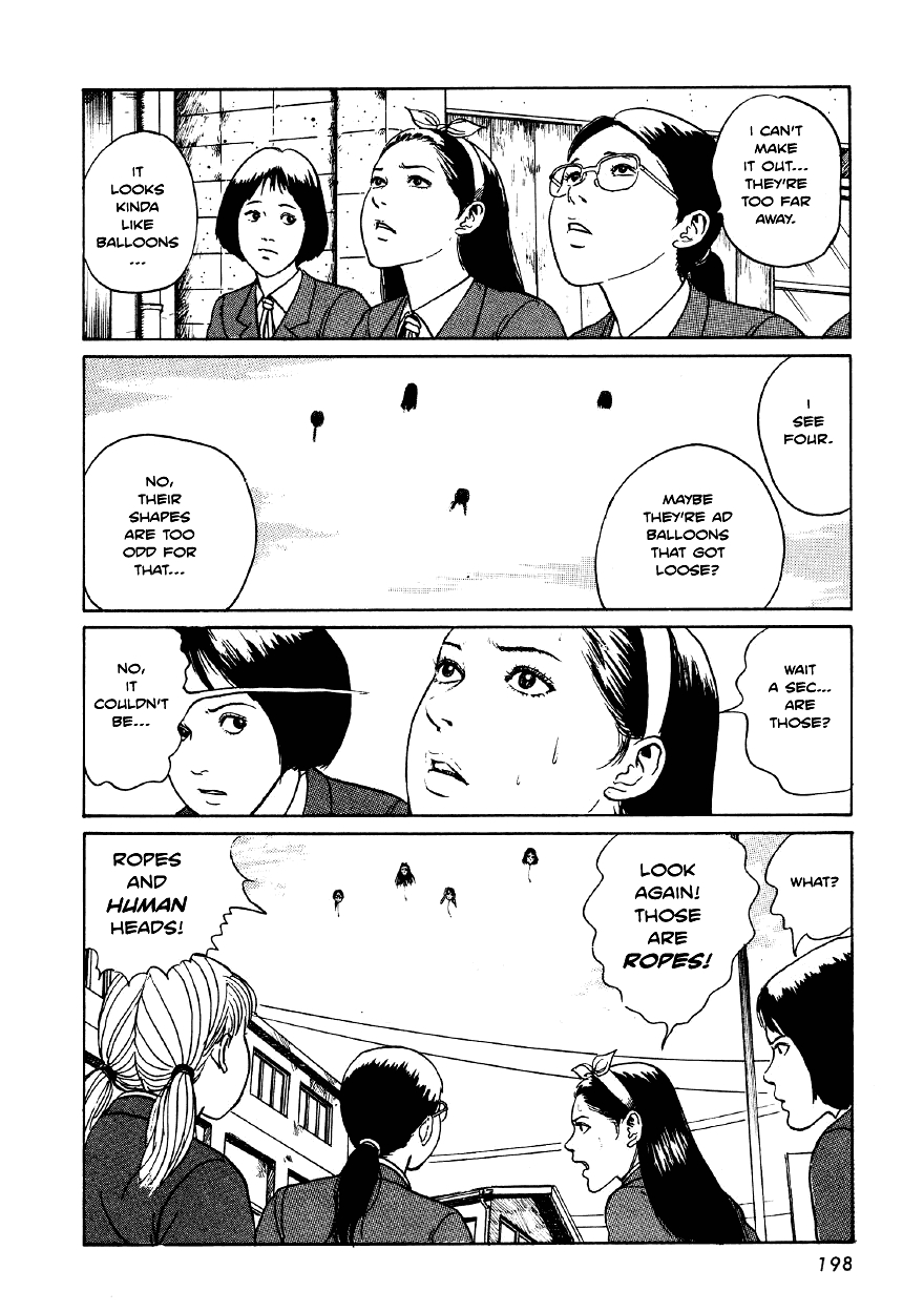 Itou Junji Kyoufu Manga Collection Chapter 4.6 page 37 - Vol.4 Chapter 6: Hanging Balloons