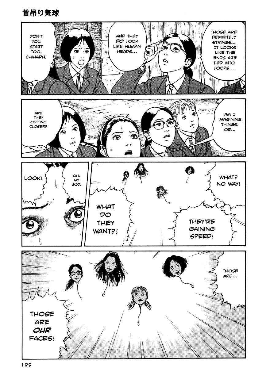 Itou Junji Kyoufu Manga Collection Chapter 4.6 page 38 - Vol.4 Chapter 6: Hanging Balloons