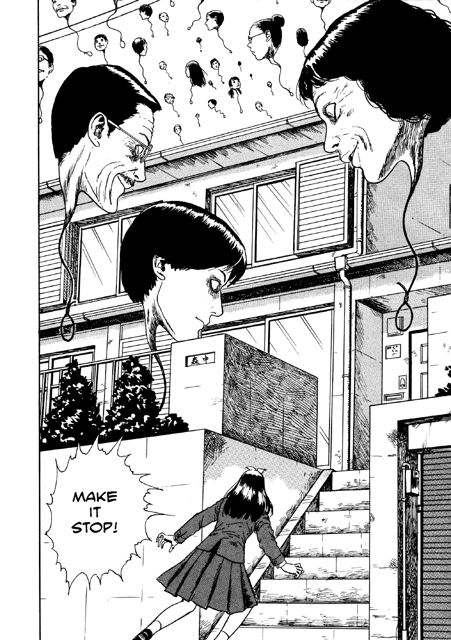 Itou Junji Kyoufu Manga Collection Chapter 4.6 page 47 - Vol.4 Chapter 6: Hanging Balloons