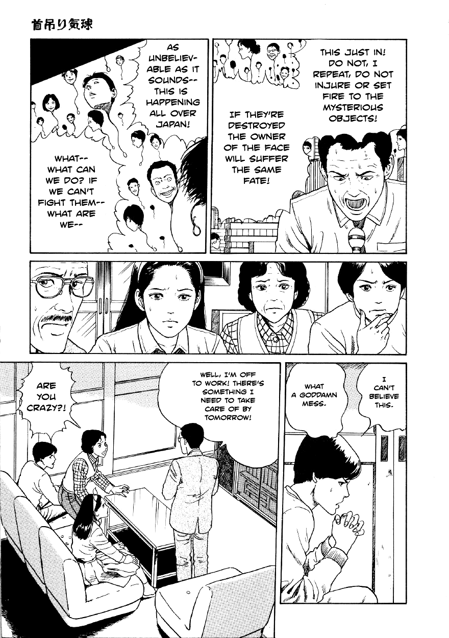 Itou Junji Kyoufu Manga Collection Chapter 4.6 page 50 - Vol.4 Chapter 6: Hanging Balloons