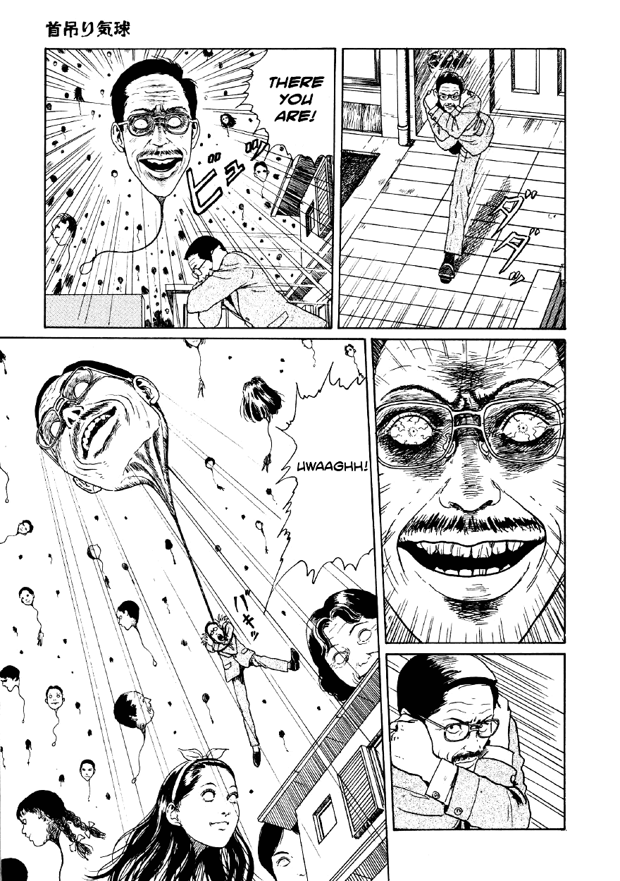 Itou Junji Kyoufu Manga Collection Chapter 4.6 page 52 - Vol.4 Chapter 6: Hanging Balloons