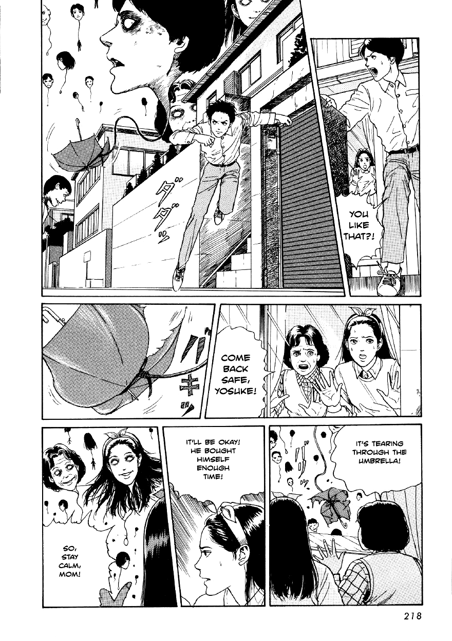 Itou Junji Kyoufu Manga Collection Chapter 4.6 page 57 - Vol.4 Chapter 6: Hanging Balloons
