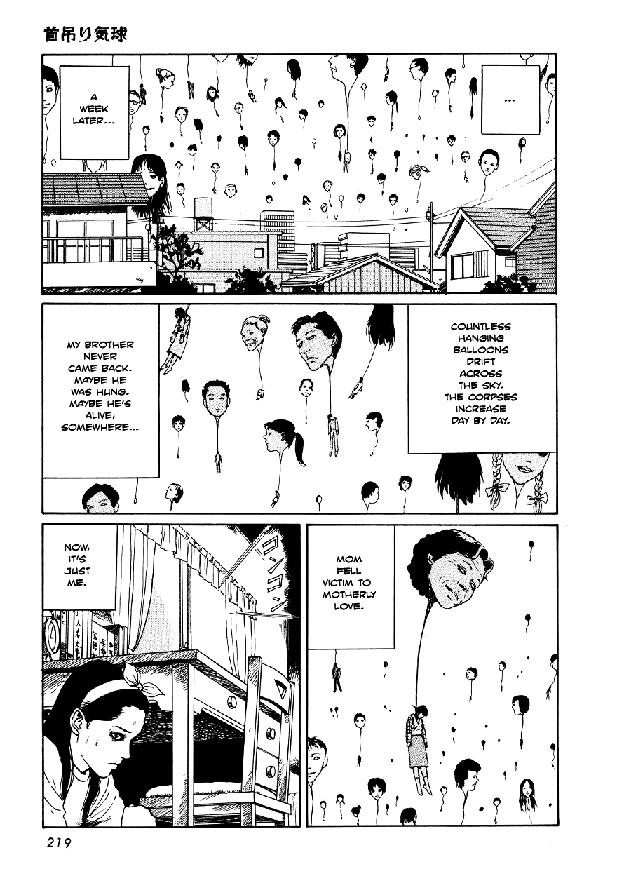 Itou Junji Kyoufu Manga Collection Chapter 4.6 page 58 - Vol.4 Chapter 6: Hanging Balloons
