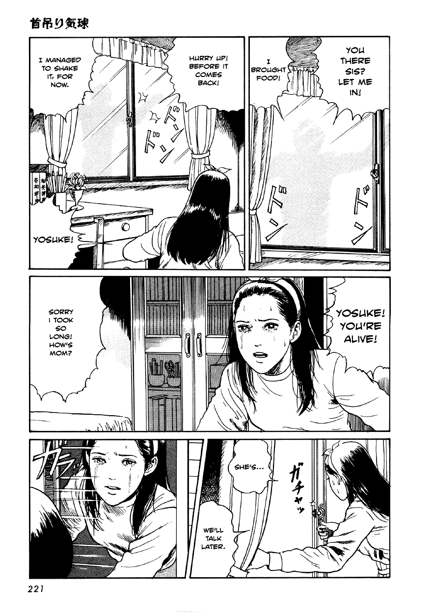 Itou Junji Kyoufu Manga Collection Chapter 4.6 page 60 - Vol.4 Chapter 6: Hanging Balloons