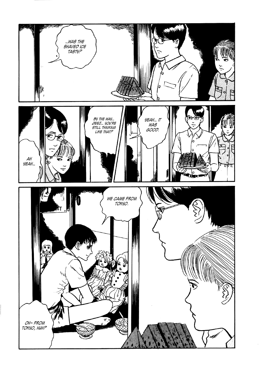 Itou Junji Kyoufu Manga Collection Chapter 5.1 page 15 - Vol.5 Chapter 1: Fun Summer Vacation