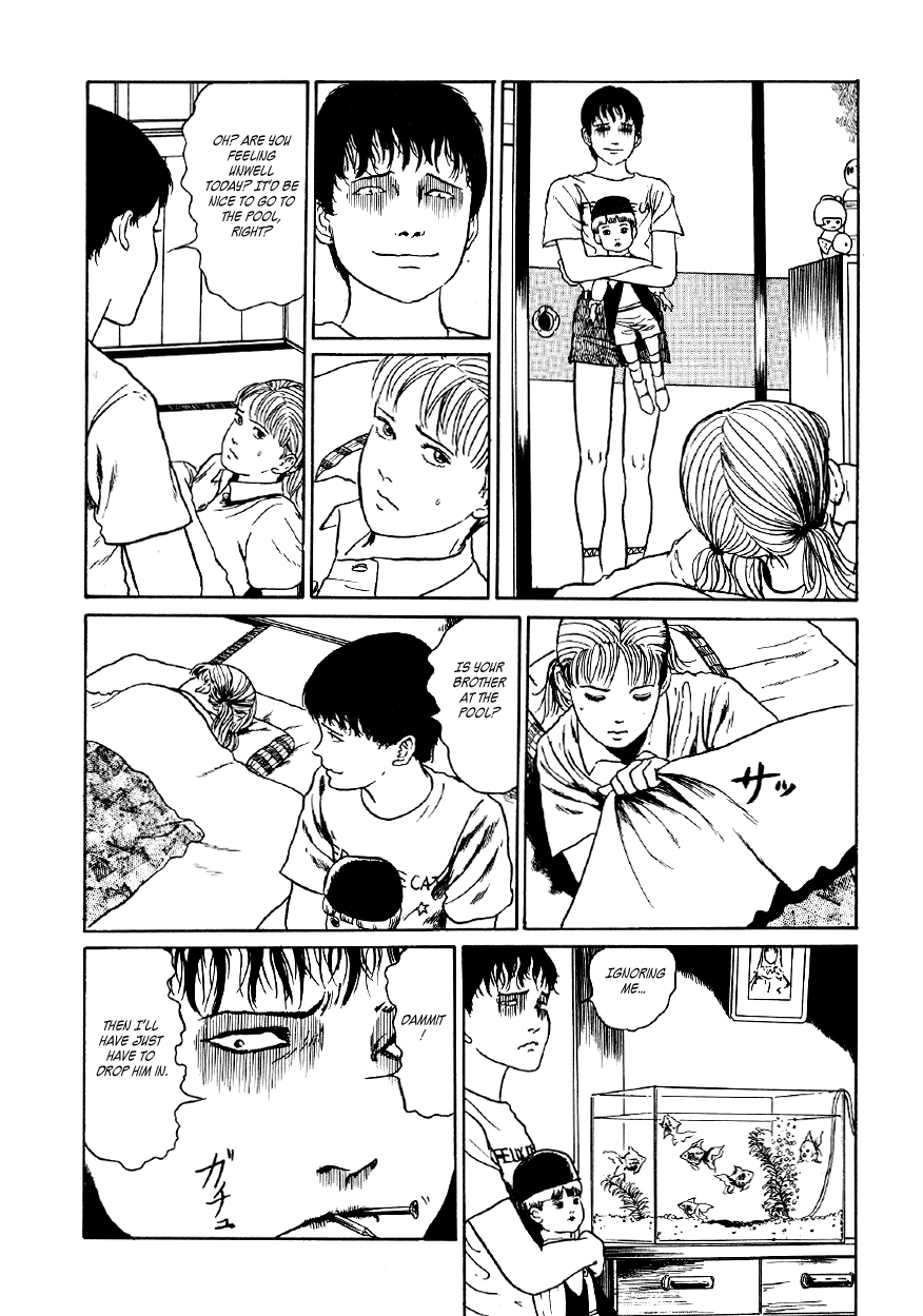 Itou Junji Kyoufu Manga Collection Chapter 5.1 page 28 - Vol.5 Chapter 1: Fun Summer Vacation