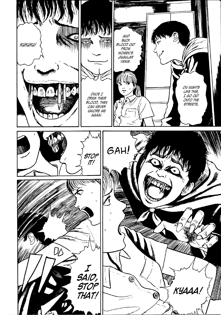 Itou Junji Kyoufu Manga Collection Chapter 5.1 page 34 - Vol.5 Chapter 1: Fun Summer Vacation