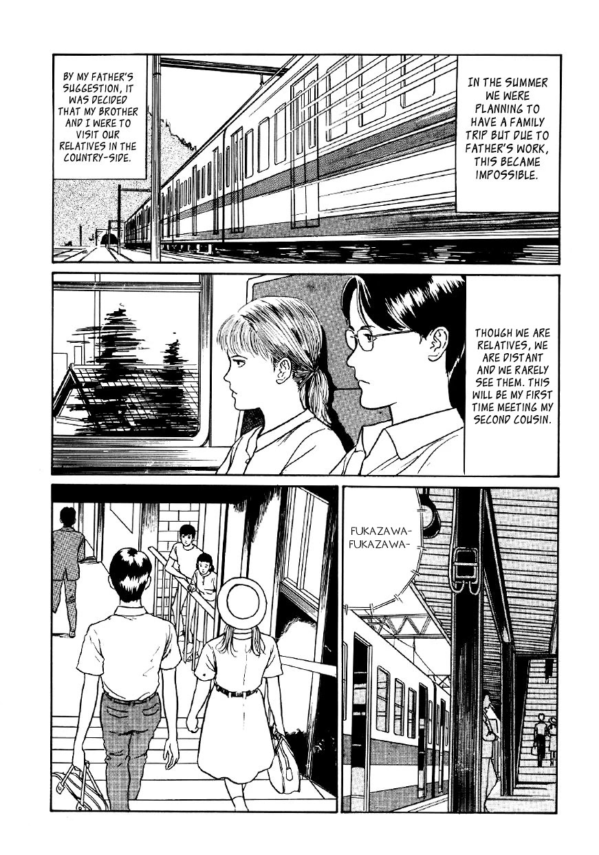 Itou Junji Kyoufu Manga Collection Chapter 5.1 page 6 - Vol.5 Chapter 1: Fun Summer Vacation