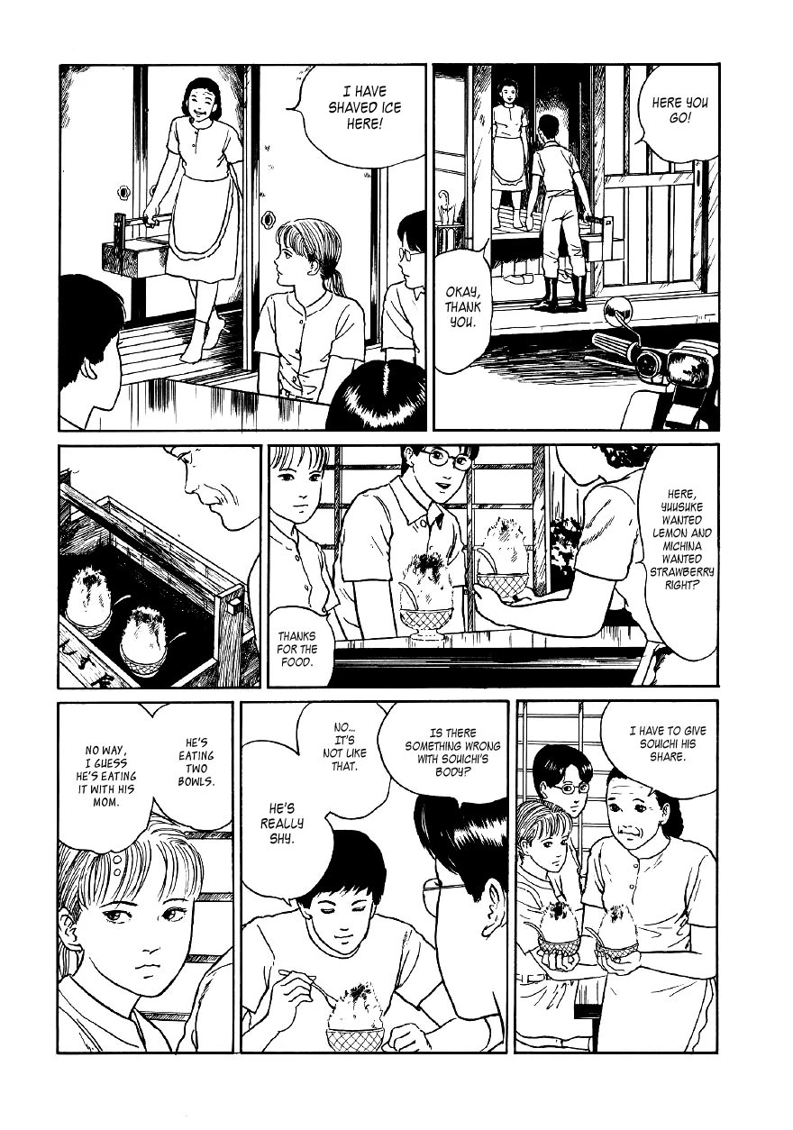 Itou Junji Kyoufu Manga Collection Chapter 5.1 page 9 - Vol.5 Chapter 1: Fun Summer Vacation