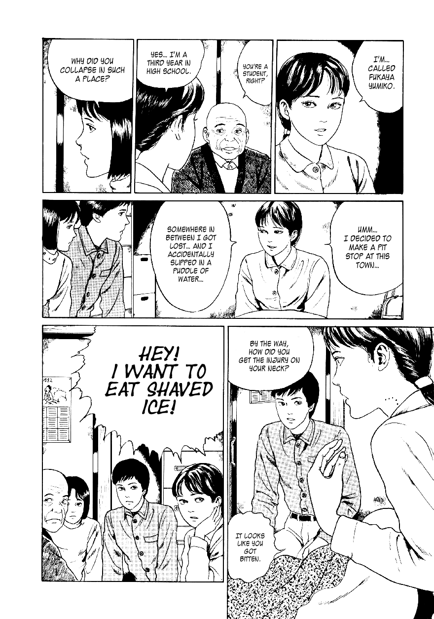 Itou Junji Kyoufu Manga Collection Chapter 5.2 page 12 - Vol.5 Chapter 2: Fun Winter Vacation