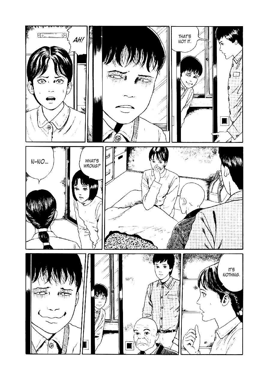 Itou Junji Kyoufu Manga Collection Chapter 5.2 page 14 - Vol.5 Chapter 2: Fun Winter Vacation