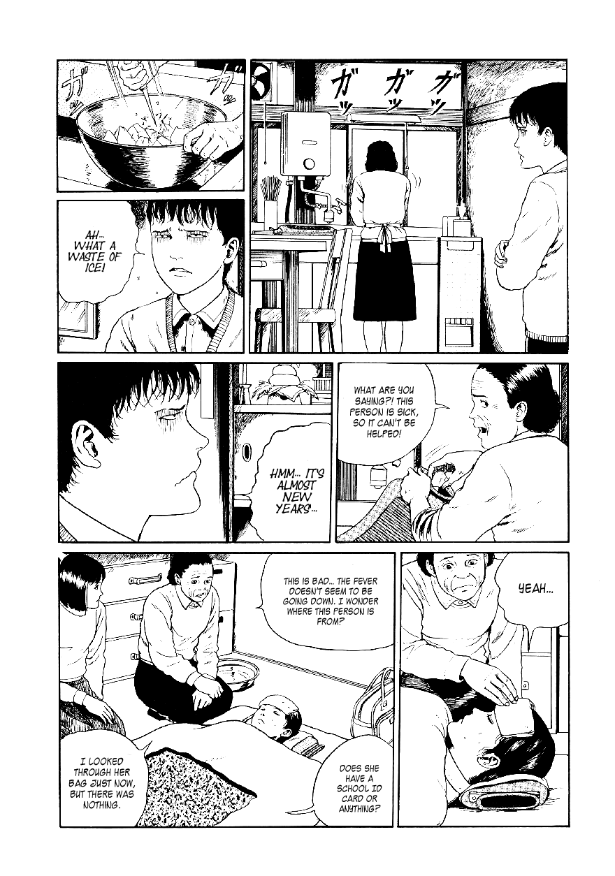 Itou Junji Kyoufu Manga Collection Chapter 5.2 page 16 - Vol.5 Chapter 2: Fun Winter Vacation